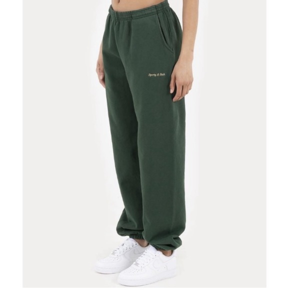 Sporty & Rich green sweatpants - Picture 2 of 4